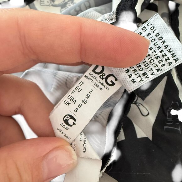 Dolce Gabbana ultra rare mickey mini Bra and cheeky pantie set Y2K VTG 70B 32B - Picture 15 of 16